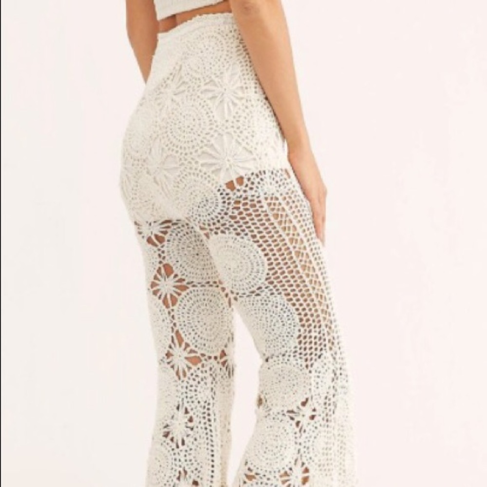SOLD Free People Crochet Pants